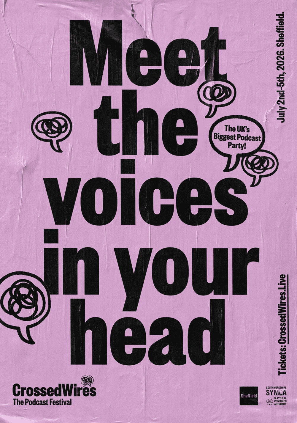 Meet the voices poster